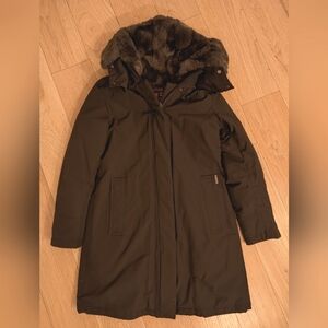 Woolrich Women's Black Parka Coat